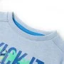 Kinder-Sweatshirt Soft Blue Melange 140 von , Kinder-T-Shirts - Ref: Foro24-11973, Preis: 11,11 €, Rabatt: %