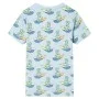 Pijama infantil de manga corta azul claro 128 de , Pantalones de niños - Ref: Foro24-11862, Precio: 11,24 €, Descuento: %