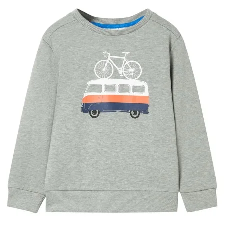 Sudadera infantil caqui claro mélange 116 de , Camisetas para niños - Ref: Foro24-12056, Precio: 10,97 €, Descuento: %