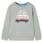 Sudadera infantil caqui claro mélange 116 de , Camisetas para niños - Ref: Foro24-12056, Precio: 10,97 €, Descuento: %