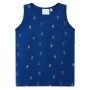 Dunkelblaues ärmelloses Kinder-T-Shirt 128 von , Kinder-T-Shirts - Ref: Foro24-12352, Preis: 7,95 €, Rabatt: %