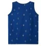 Dark blue children's sleeveless T-shirt 128 by , Kids T-shirts - Ref: Foro24-12352, Price: 7,87 €, Discount: %