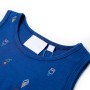 Dunkelblaues ärmelloses Kinder-T-Shirt 128 von , Kinder-T-Shirts - Ref: Foro24-12352, Preis: 7,95 €, Rabatt: %