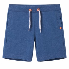 Kindershorts mit Kordelzug dunkelblau meliert 104 von , Kinderhosen - Ref: Foro24-12365, Preis: 9,53 €, Rabatt: %