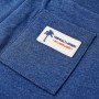 Children's shorts with drawstring dark blue mélange 128 by , kids pants - Ref: Foro24-12367, Price: 9,53 €, Discount: %