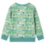 Kinder-Sweatshirt hellgrün meliert 140 von , Kinder-T-Shirts - Ref: Foro24-12463, Preis: 12,49 €, Rabatt: %