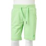 Fluorescent green children's shorts 128 by , kids pants - Ref: Foro24-12507, Price: 9,74 €, Discount: %