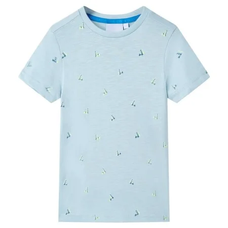 Hellblaues Kinder-T-Shirt 92 von , Kinder-T-Shirts - Ref: Foro24-11944, Preis: 8,12 €, Rabatt: %