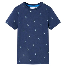 Camiseta infantil azul oscuro 104 de , Camisetas para niños - Ref: Foro24-11950, Precio: 8,20 €, Descuento: %