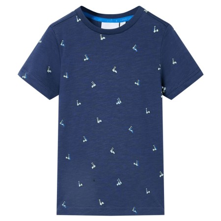 Dunkelblaues Kinder-T-Shirt 104 von , Kinder-T-Shirts - Ref: Foro24-11950, Preis: 8,20 €, Rabatt: %