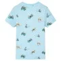Kinder-T-Shirt Hellblau Melange 140 von , Kinder-T-Shirts - Ref: Foro24-11888, Preis: 8,64 €, Rabatt: %