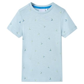 Hellblaues Kinder-T-Shirt 116 von , Kinder-T-Shirts - Ref: Foro24-11946, Preis: 8,20 €, Rabatt: %