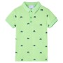 Neongrünes Kinderpoloshirt 140 von , Kinder-T-Shirts - Ref: Foro24-12158, Preis: 12,68 €, Rabatt: %
