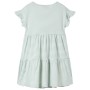 Kinderkleid mit mintgrünen Rüschenärmeln 128 von , Kinderkleider - Ref: Foro24-11512, Preis: 10,30 €, Rabatt: %