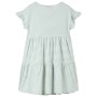 Kinderkleid mit mintgrünen Rüschenärmeln 104 von , Kinderkleider - Ref: Foro24-11510, Preis: 10,30 €, Rabatt: %