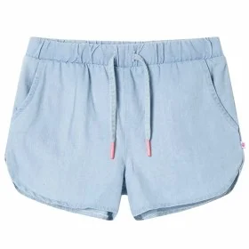 Pantalones cortos infantiles azul claro vaquero suave 128 de , Pantalones de niños - Ref: Foro24-10887, Precio: 10,32 €, Desc...
