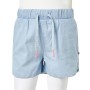 Hellblaue Kindershorts aus weichem Denim 128 von , Kinderhosen - Ref: Foro24-10887, Preis: 10,43 €, Rabatt: %