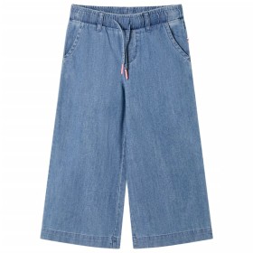 Pantalones infantiles azul vaquero 128 de , Pantalones de niños - Ref: Foro24-10902, Precio: 12,34 €, Descuento: %