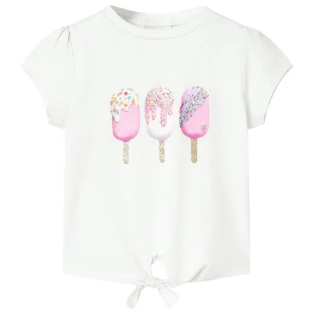 Ecrufarbenes Kinder-T-Shirt 92 von , Kinder-T-Shirts - Ref: Foro24-10699, Preis: 8,52 €, Rabatt: %