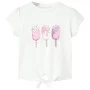Ecrufarbenes Kinder-T-Shirt 92 von , Kinder-T-Shirts - Ref: Foro24-10699, Preis: 8,52 €, Rabatt: %