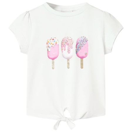 Ecru children's t-shirt 116 by , Kids T-shirts - Ref: Foro24-10701, Price: 8,60 €, Discount: %