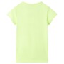 Camiseta infantil amarillo fluorescente 92 de , Camisetas para niños - Ref: Foro24-11289, Precio: 8,20 €, Descuento: %