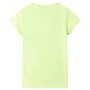 Fluoreszierendes gelbes Kinder-T-Shirt 92 von , Kinder-T-Shirts - Ref: Foro24-11289, Preis: 8,12 €, Rabatt: %