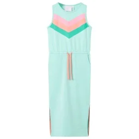 Children's dress with mint green drawstring 104 by , Children's dresses - Ref: Foro24-11305, Price: 11,43 €, Discount: %