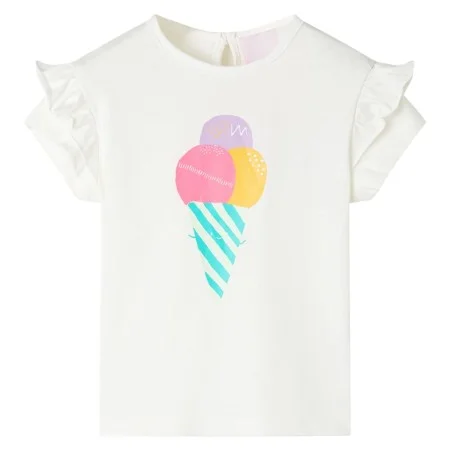 Camiseta infantil color crudo 140 de , Camisetas para niños - Ref: Foro24-11533, Precio: 7,65 €, Descuento: %