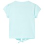 Helles Aquamarin-Kinder-T-Shirt 92 von , Kinder-T-Shirts - Ref: Foro24-10554, Preis: 8,74 €, Rabatt: %