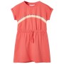 Vestido infantil con cordón color coral 92 de , Vestidos de niños - Ref: Foro24-10619, Precio: 11,28 €