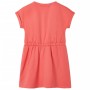Vestido infantil con cordón color coral 92 de , Vestidos de niños - Ref: Foro24-10619, Precio: 11,28 €