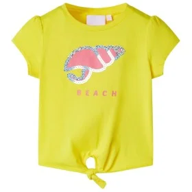Camiseta infantil amarillo 128 de , Camisetas para niños - Ref: Foro24-10667, Precio: 8,12 €, Descuento: %