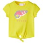 Camiseta infantil amarillo 128 de , Camisetas para niños - Ref: Foro24-10667, Precio: 8,20 €, Descuento: %