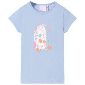 Camiseta infantil azul 128 de , Camisetas para niños - Ref: Foro24-11457, Precio: 7,41 €, Descuento: %