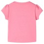 Camiseta infantil rosa brillante fluorescente 92