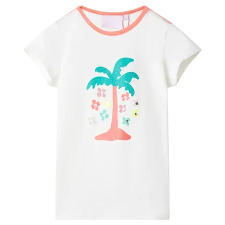 Camiseta infantil color crudo 92 de , Camisetas para niños - Ref: Foro24-11294, Precio: 8,12 €, Descuento: %