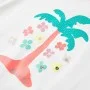 Camiseta infantil color crudo 92 de , Camisetas para niños - Ref: Foro24-11294, Precio: 8,12 €, Descuento: %