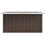 Caja de almacenaje para jardín marrón 129x67x65 cm de vidaXL, Cajas de almacenaje para exteriores - Ref: Foro24-46264, Precio...