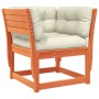 5-piece garden sofa set with wax-brown pine wood cushions by , Garden sets - Ref: Foro24-3217002, Price: 639,13 €, Discount: %