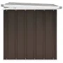 Caja de almacenaje para jardín marrón 129x67x65 cm de vidaXL, Cajas de almacenaje para exteriores - Ref: Foro24-46264, Precio...