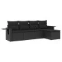 5-piece garden furniture set and black synthetic rattan cushions by , Garden sets - Ref: Foro24-3252422, Price: 362,19 €, Dis...