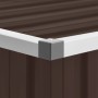 Braune Garten-Aufbewahrungsbox 129 x 67 x 65 cm von vidaXL, Aufbewahrungsboxen für den Außenbereich - Ref: Foro24-46264, Prei...