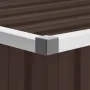 Braune Garten-Aufbewahrungsbox 129 x 67 x 65 cm von vidaXL, Aufbewahrungsboxen für den Außenbereich - Ref: Foro24-46264, Prei...