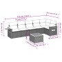 7-piece garden sofa set and beige synthetic rattan cushions by , Garden sets - Ref: Foro24-3259238, Price: 467,99 €, Discount: %