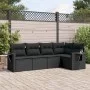 5-piece garden furniture set and black synthetic rattan cushions by , Garden sets - Ref: Foro24-3252462, Price: 377,59 €, Dis...