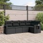 5-teiliges Gartenmöbel-Set und schwarze synthetische Rattankissen von , Gartensets - Ref: Foro24-3252462, Preis: 370,85 €, Ra...