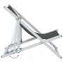 Klappbare Strandkörbe 2 Einheiten aus Aluminium und grauem Textilene von , Gartenstühle - Ref: Foro24-360167, Preis: 123,18 €...