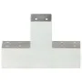 Conector de postes en forma de X metal galvanizado 71x71 mm de vidaXL, Postes de cerca - Ref: Foro24-145459, Precio: 26,83 €,...