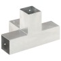 X-förmiger Pfostenverbinder aus verzinktem Metall 71x71 mm von vidaXL, Zaunpfosten - Ref: Foro24-145459, Preis: 32,82 €, Raba...